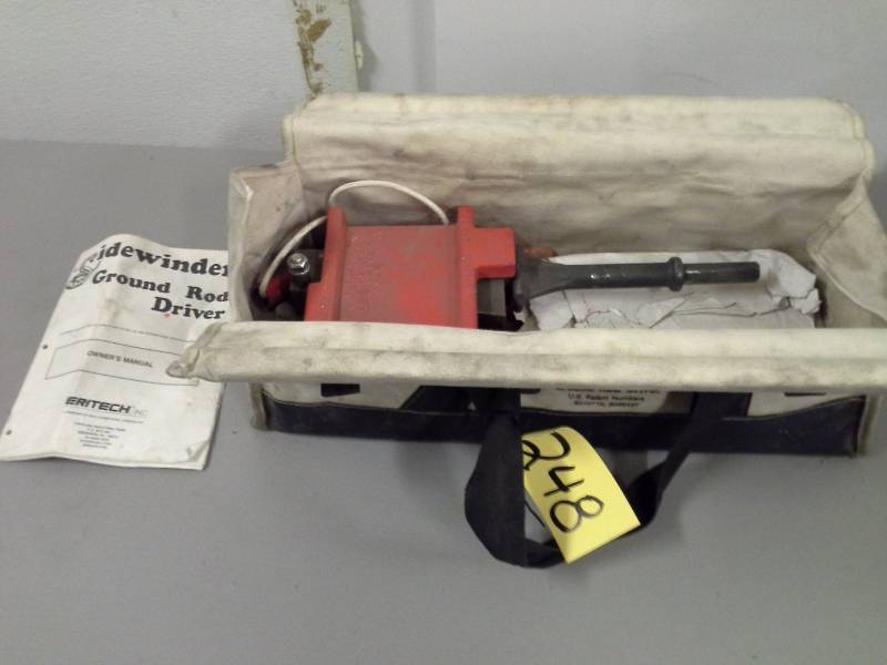lot 248 image: (1) Sidewinder Ground Rod Driver