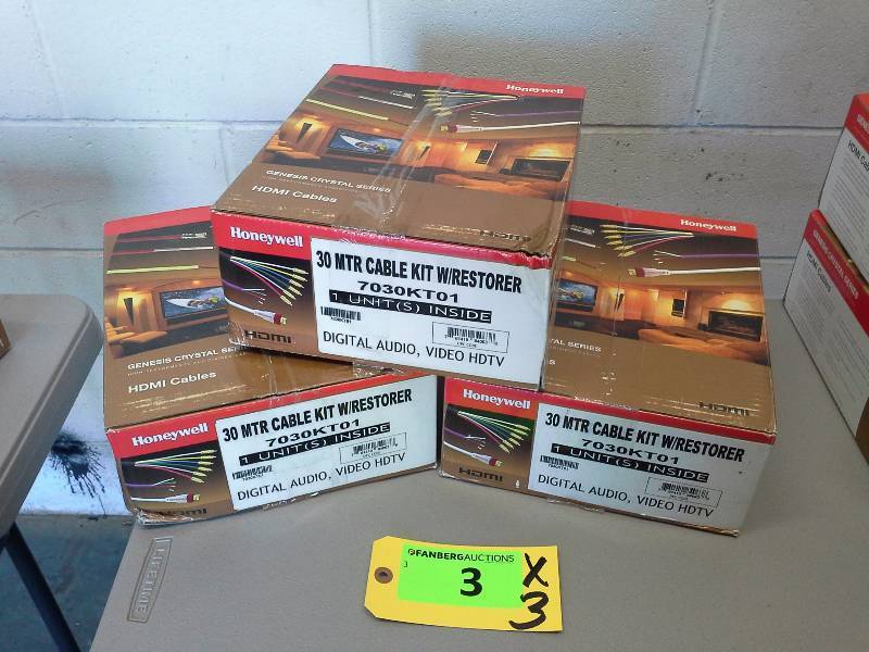 (3) 30 MTR CABLE KIT WRESTORER