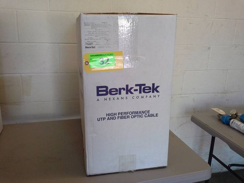 (1) Berk-Tek 110 Fiber Optic Cable