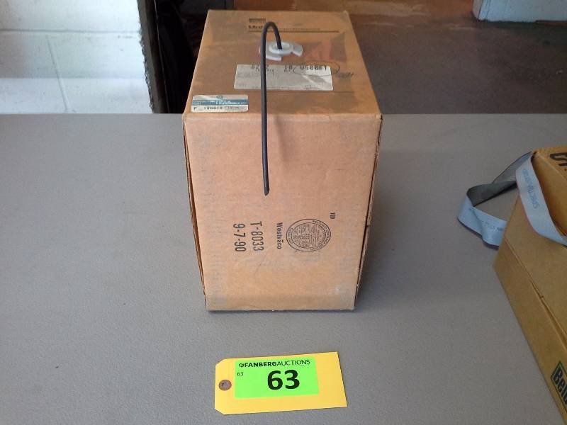 (1) Partial Box of Cable, Please Inspect