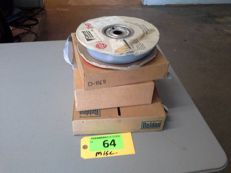 Misc. Boxes Of Wires, Please Inspect
