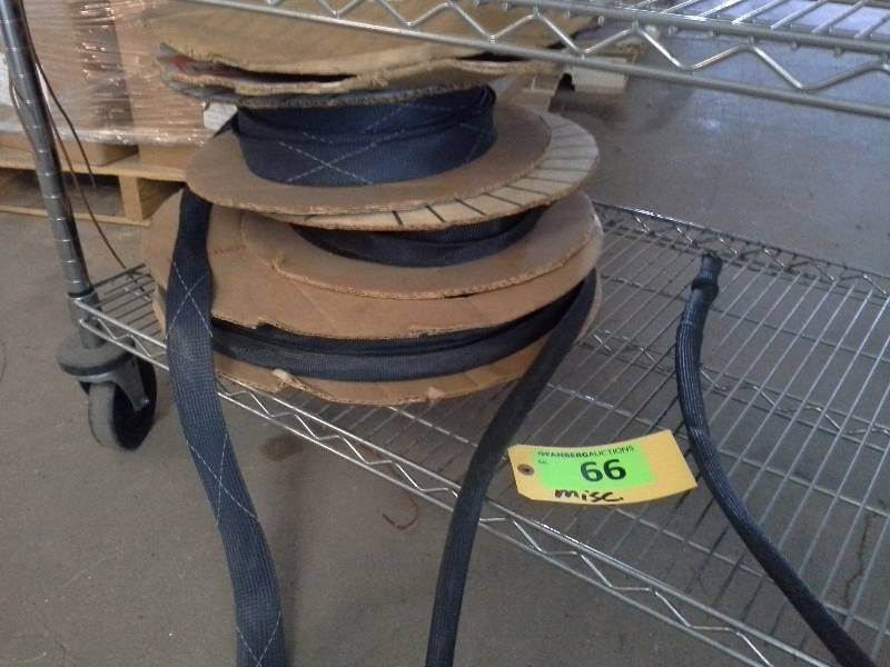 Misc. Partial Spools of Wire Insulation, Please Inspect