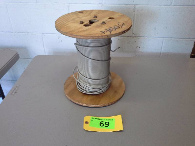 (1) Partial Spool of Wire, Please Inspect