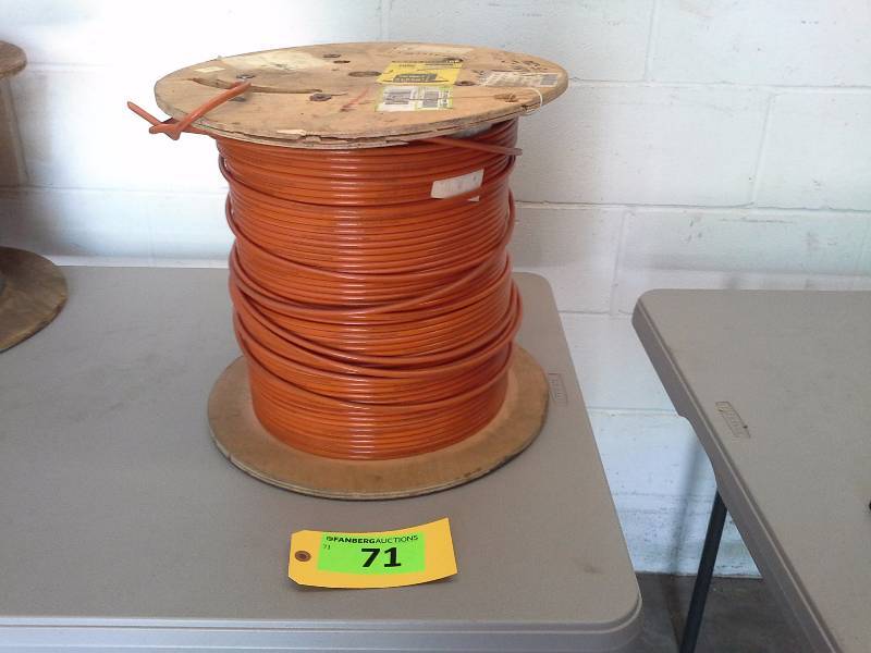 (1) Partial Spool of Wire, Please Inspect