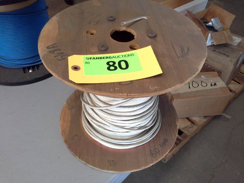 (1) Partial Spool of Wire, Please Inspect