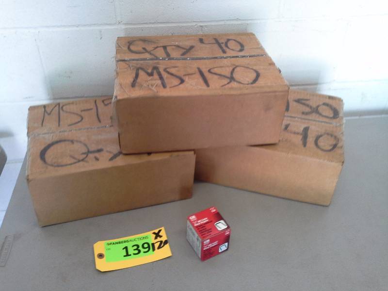 (120) Gardner Bender 12 NM Cable Metal Staples