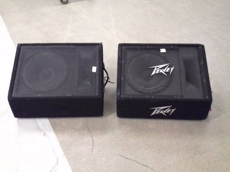 lot 111 image: (2) Peavey monitor wedge 12 2-way