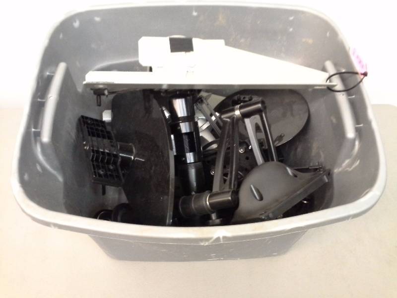 lot 69 image: Misc. box of tv mounts