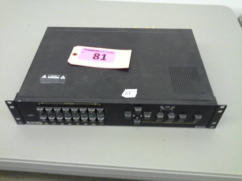 lot 81 image: (1) Aurora AUR99-DC Video Switcher