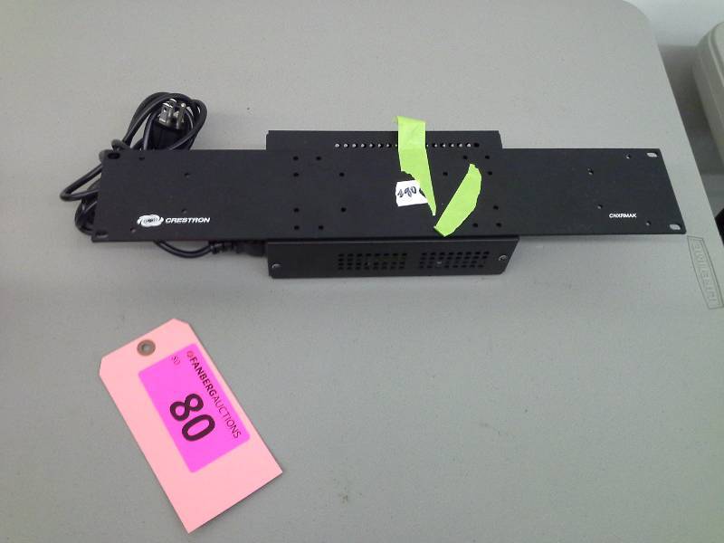 lot 80 image: (1) Crestron 24V power supply CNPWS-75