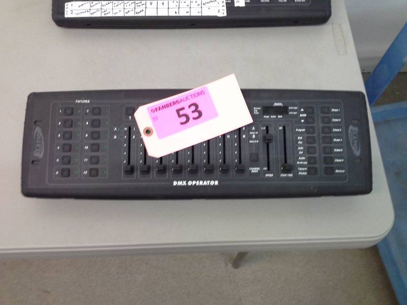 lot 53 image: (1) Elation DMX Operator 16 CH
