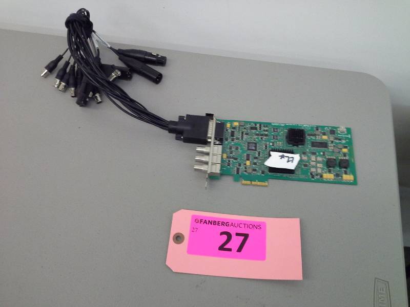 lot 27 image: (1) Blackmagic Video Card BMDPCB29