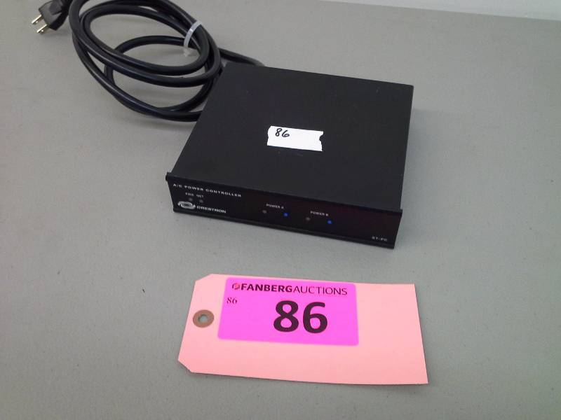 lot 86 image: (1) Crestron AC Power Controller ST-PC Puls Rack