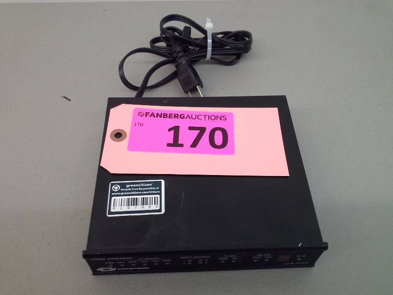 lot 170 image: (1) Crestron TVAV Control CEN-TVAV