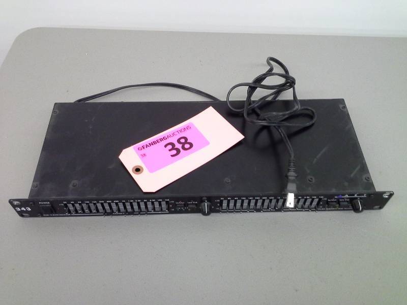 lot 38 image: (1) ART Dual Equalizer