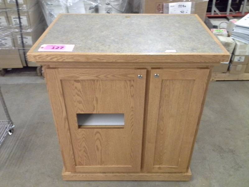 lot 127 image: (1) Wooden Cabinet