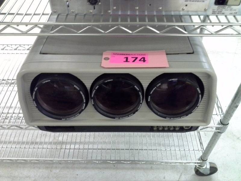 lot 174 image: (1) Sony Super Bright Spot Light