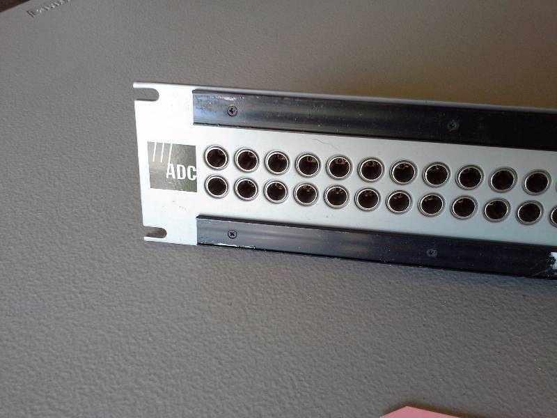 lot 161D image: (1) ADC Video Patch Bay PPI2226RS-N