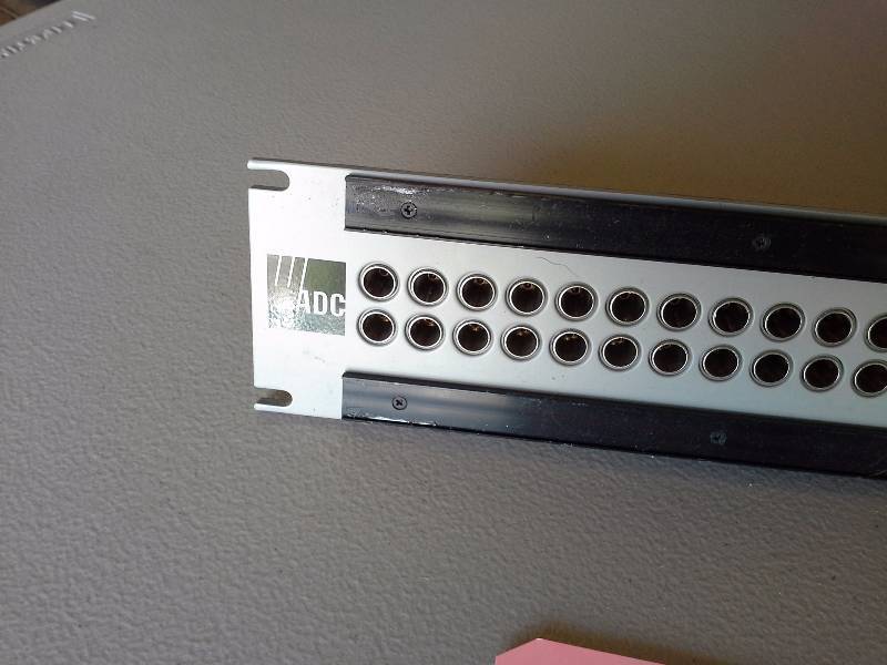 lot 161F image: (1) ADC Video Patch Bay PPI2226RS-N