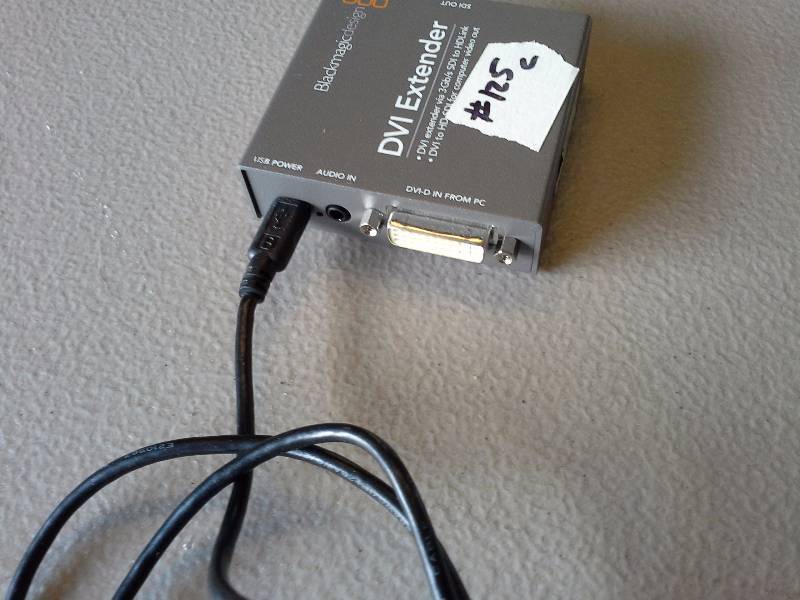 lot 125C image: (1) Blackmagicdesign DVI Extender