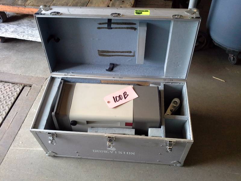 lot 100A image: (1) Fujinon A44 x 9.5 Camera Lens (Large Road Case Not Included)