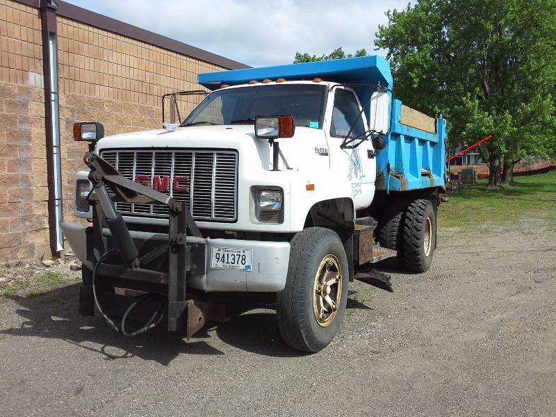 1990 GMC Plow Truck (With Plow, Dump and Salter)