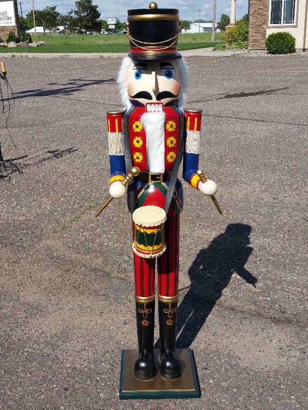 Nutcracker - 5 Foot Tall | Wooden Shingle Playhouse, Garden Shed, Lift ...