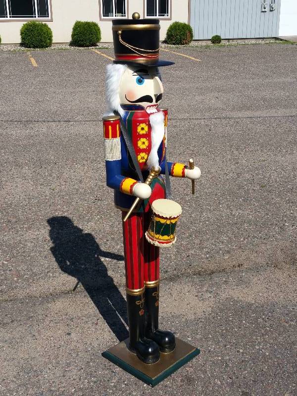 Nutcracker - 5 Foot Tall | Wooden Shingle Playhouse, Garden Shed, Lift ...