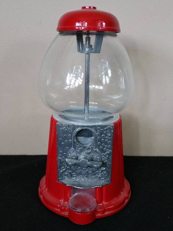 lot 74 image: 1985 Carousel Gumball Machine