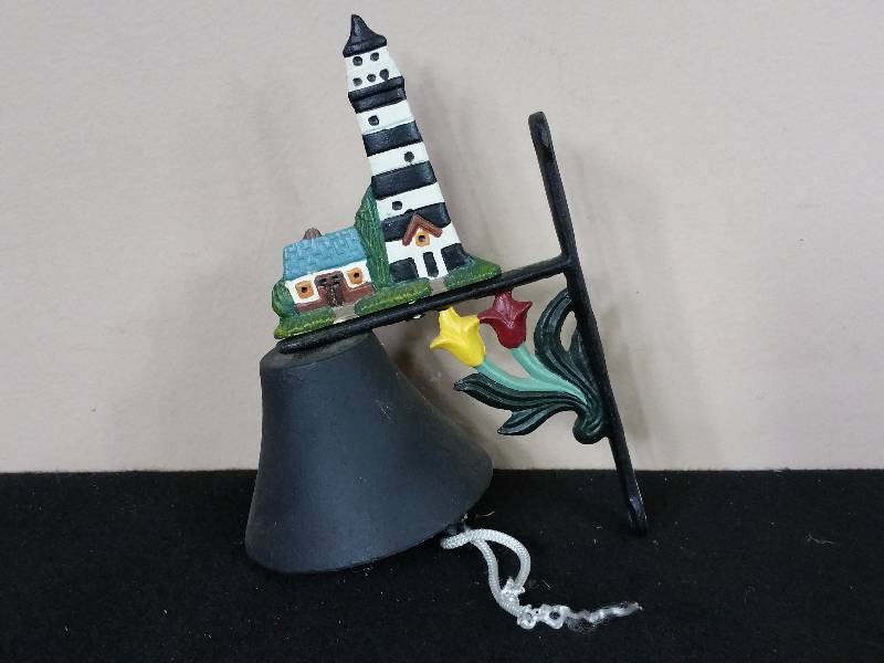lot 87 image: Cast Iron Bell - Lighthouse