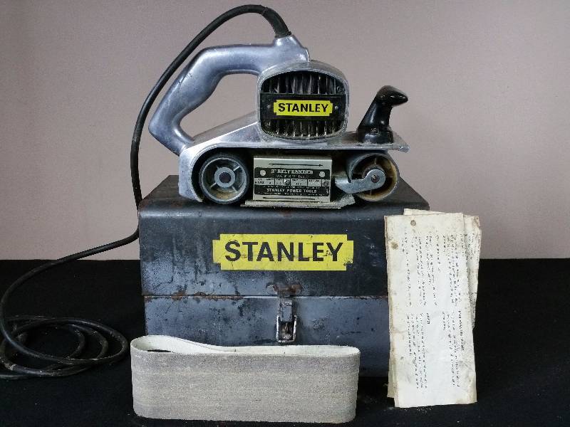 lot 88 image: Stanley Model A 3X21 Belt Sander