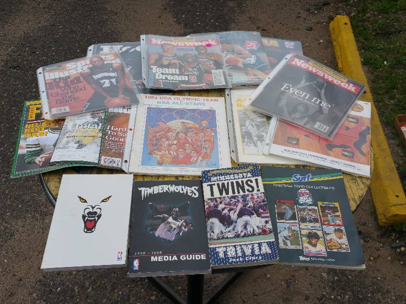 lot 136 image: Large Group of Sports Collectibles