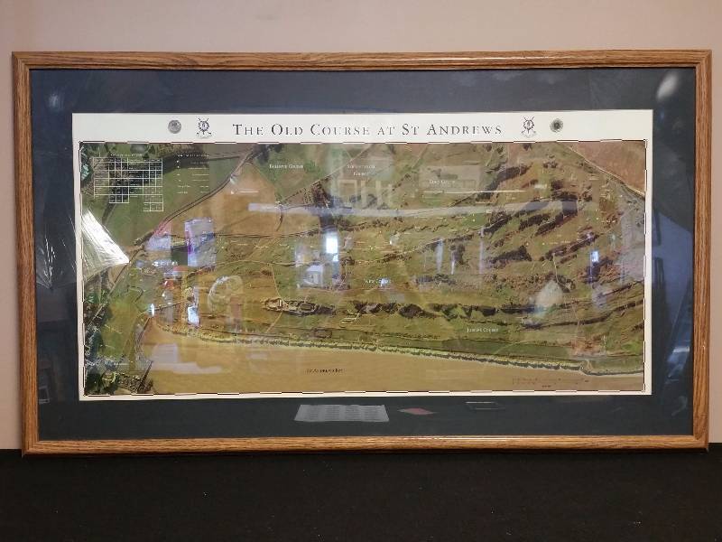 lot 141 image: The Old Course at St Andrews Golf Print