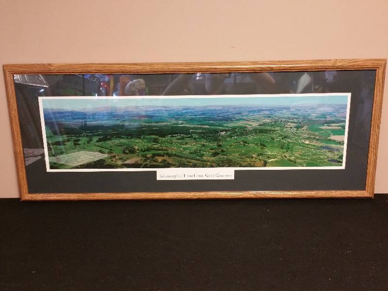 lot 143 image: Gleneagles Hotel and Golf Course Golf Print