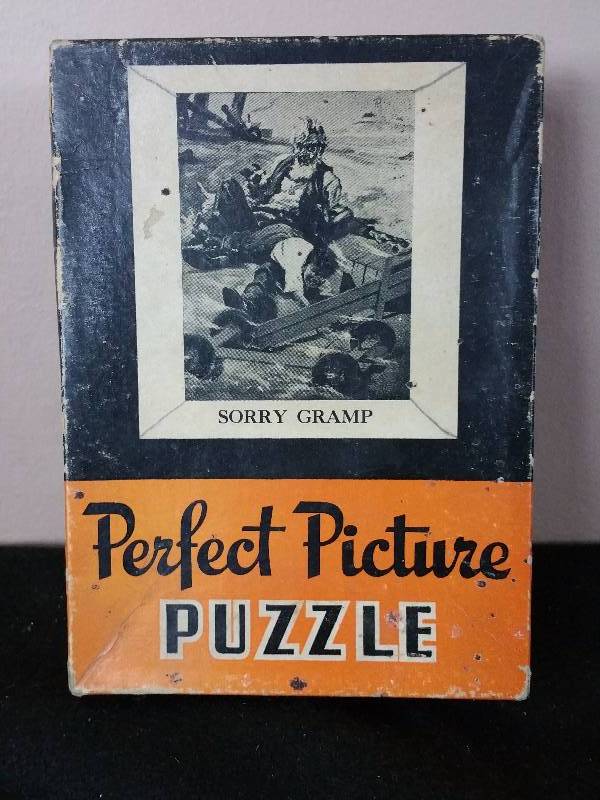 lot 217 image: Wartime Sorry Gramp Puzzle w War Bond