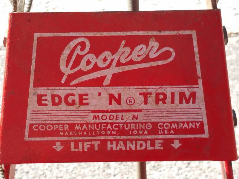 Vintage Cooper Edge 'N Trim Model N Edger Wooden Shingle Playhouse