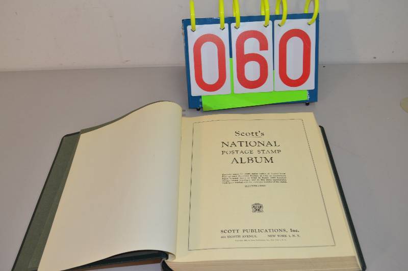 lot 60 image: National Postage Stamp Album