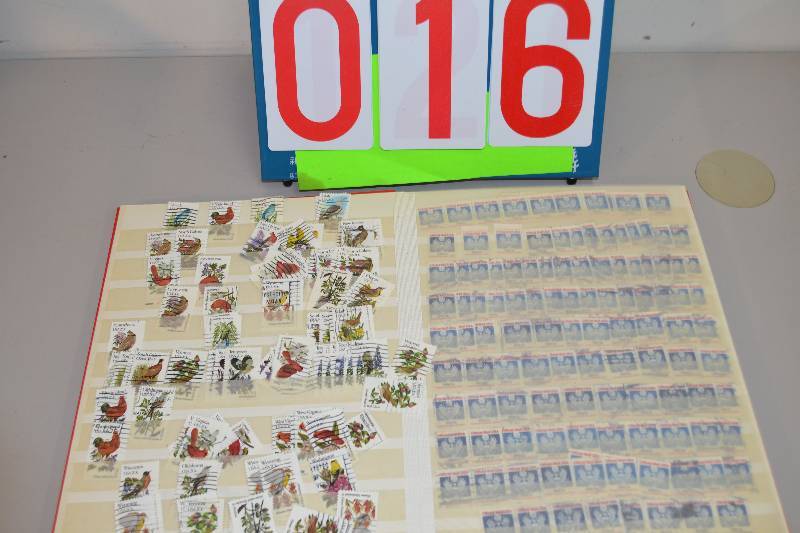lot 16 image: Stamp Book With Stamps