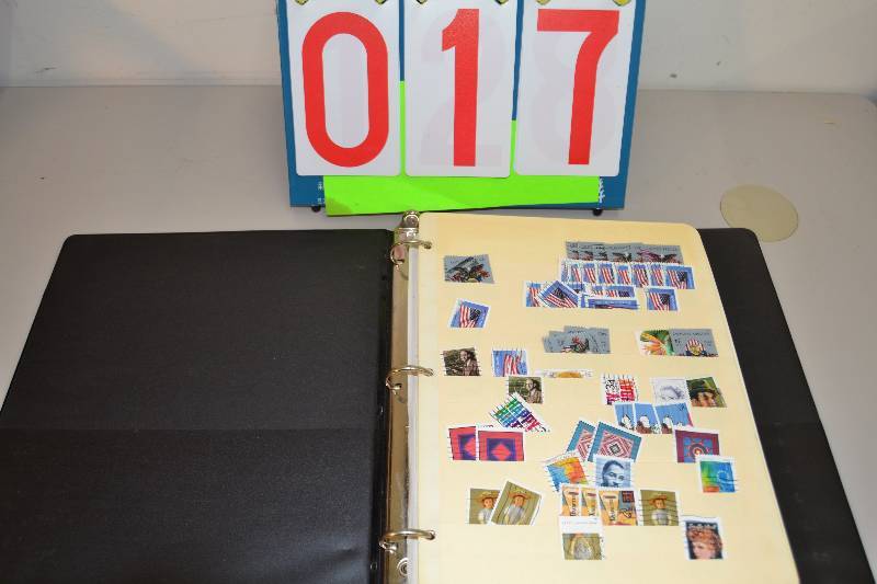 lot 17 image: Stamps with folders