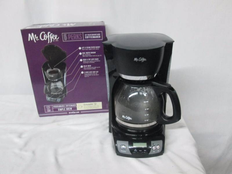lot 42 image: Mr. Coffee 12-Cup Programmable Coffeemaker