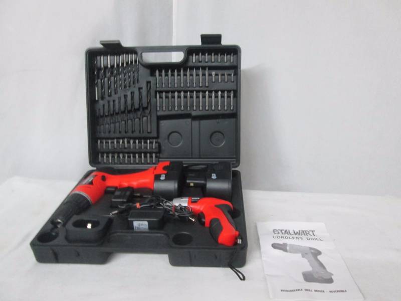 lot 11 image: 74-pc. Cordless Drill & Driver