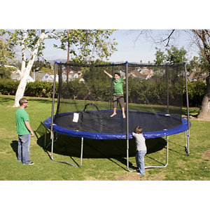 lot 2 image: Airzone 15-ft. Trampoline & Enclosure