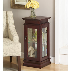 lot 13 image: Alcove Column Curio Cabinet