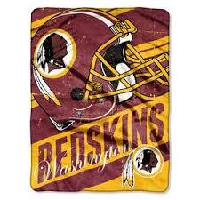 lot 47 image: NFL Microplush Throw - Washington Redskins