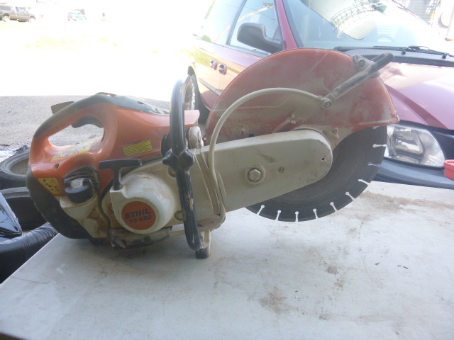 Stihl TS420 Saw