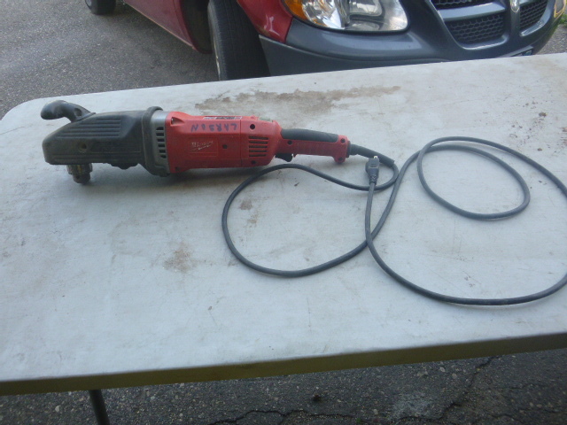 Milwaukee Super Hawg 12 Angle Drill