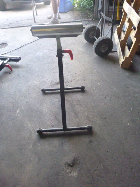 Adjustable Roller Stand
