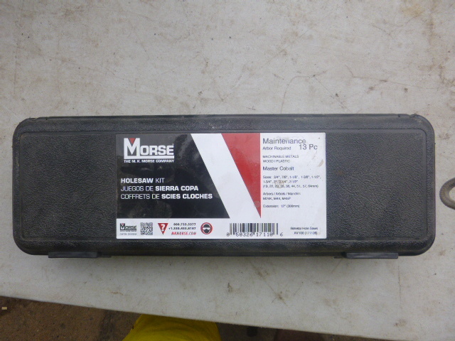 Morse 13 Piece Holesaw Kit