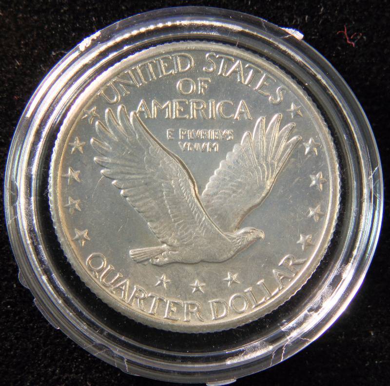1926 STANDING LIBERTY SILVER QUARTER BU-UNC IN AIRTITE