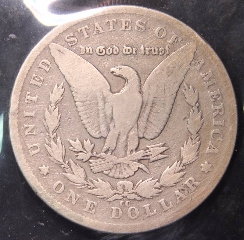 1890CC CARSON CITY MORGAN SILVER DOLLAR